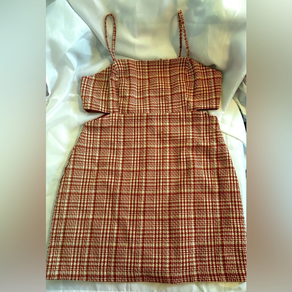 Forever 21 Plaid Tweed Dress